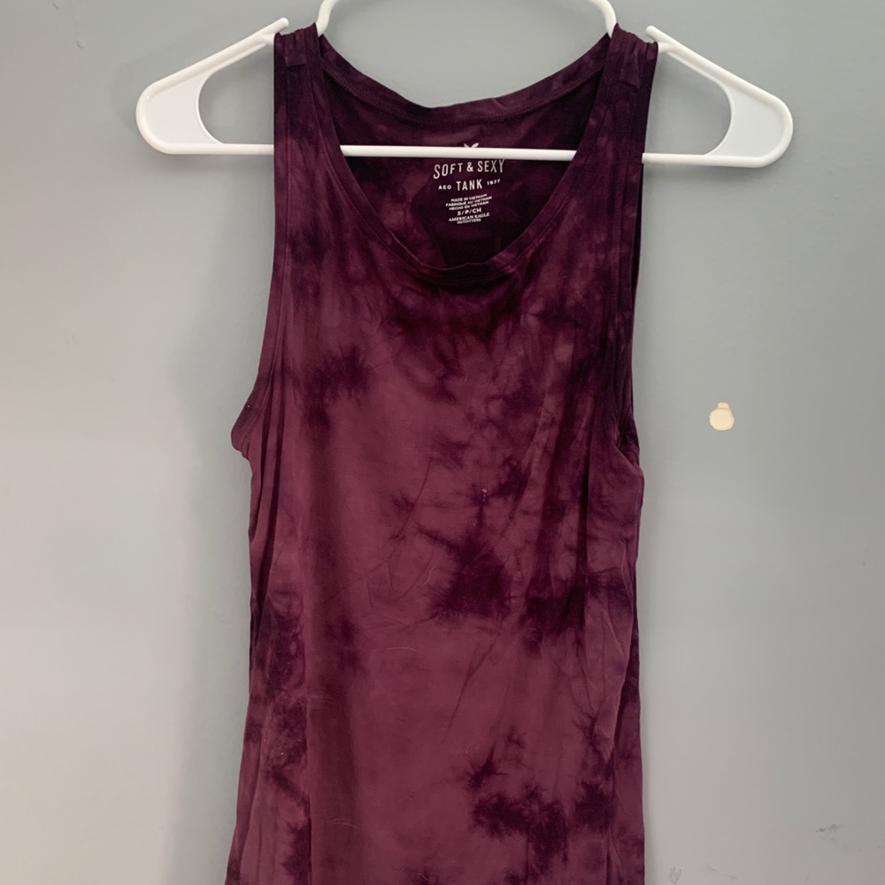 Purple Soft and sexy tank top